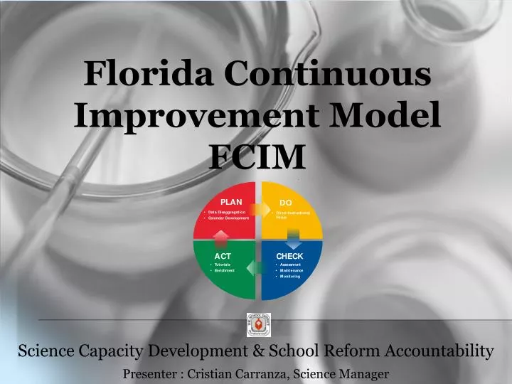 florida continuous improvement model fcim n.