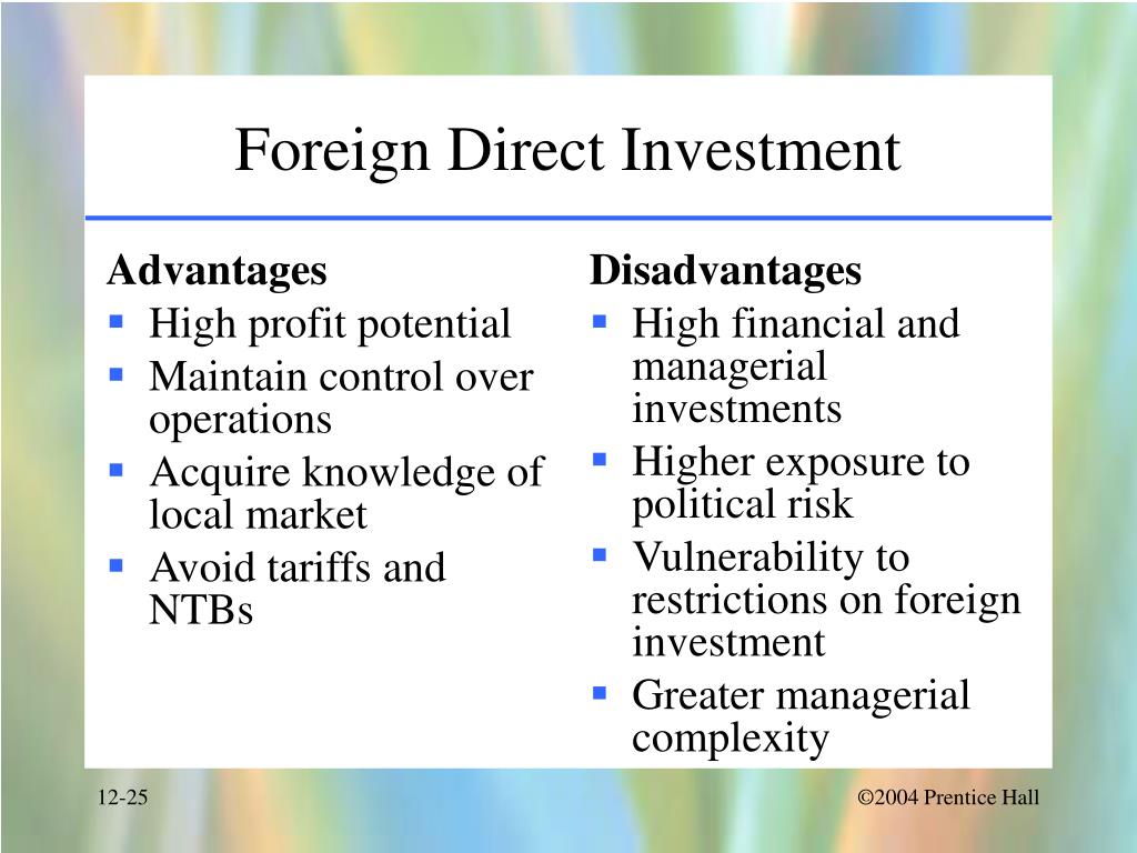 Whats foreign direct investment malaysia forex