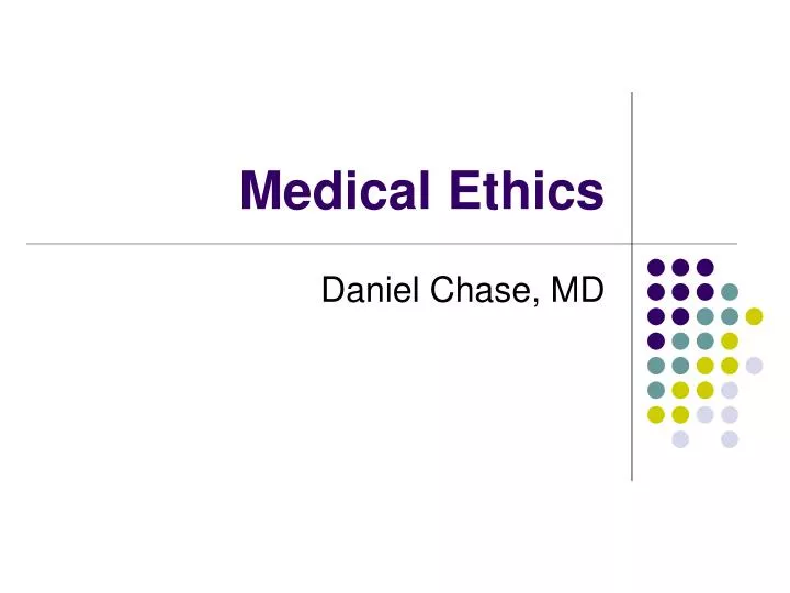 medical ethics n.