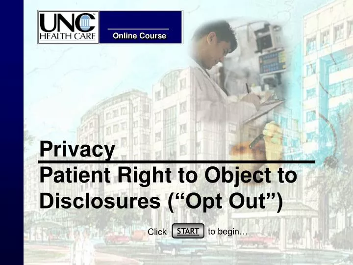 privacy patient right to object to disclosures opt out n.