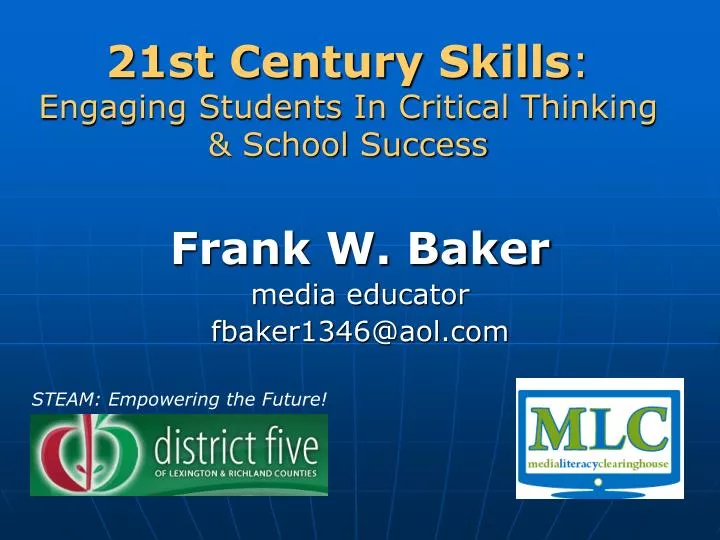 21st century skills engaging students in critical thinking school success n.