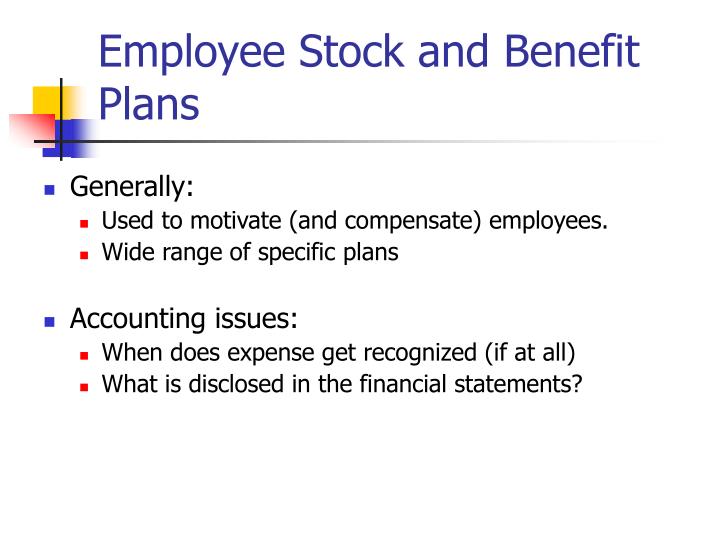 Employee stock options accounting treatment ifrs