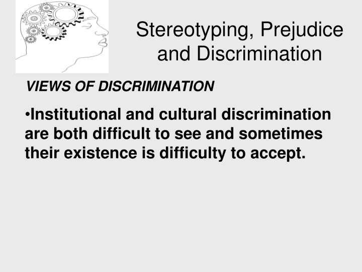 prejudice and discrimination Silvia yee introduction in many ways, this collection of papers on the burgeoning field of national, regional and international instruments directed towards the redress of disability discrimination is really about the existence of disability prejudice. prejudice and discrimination Silvia yee introduction in many ways, this collection of papers on the burgeoning field of national, regional and international instruments directed towards the redress of disability discrimination is really about the existence of disability prejudice.
