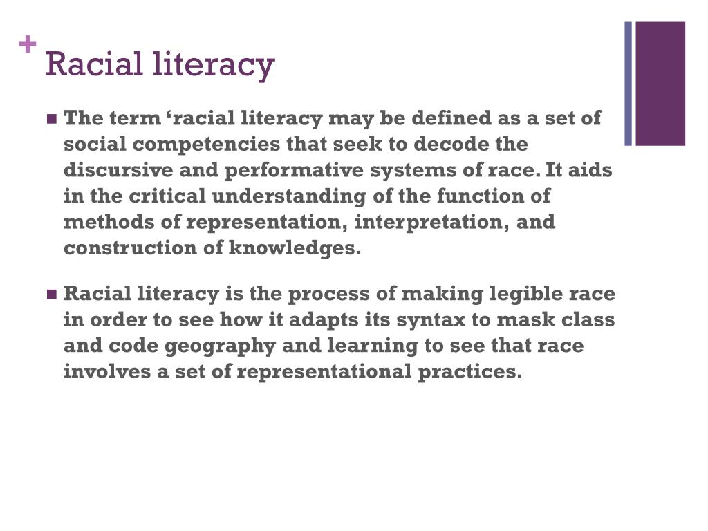 essay on racial literacy