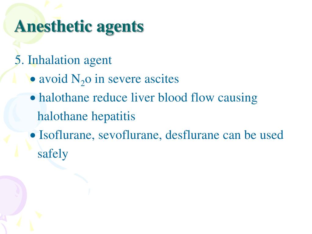 PPT Anesthesia for Liver diseased and renal disease PowerPoint