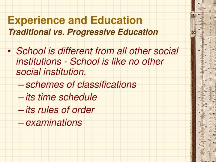 progressive vs traditional education progressive vs traditional education