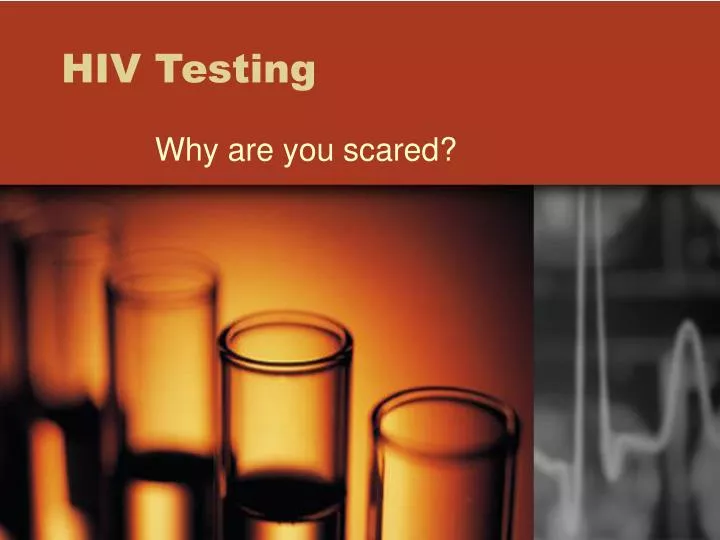 hiv testing n.