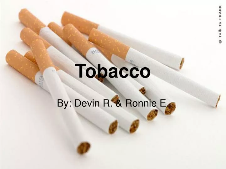 tobacco n.