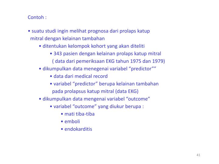 PPT - DESAIN STUDI EPIDEMIOLOGI ANALITIK PowerPoint 