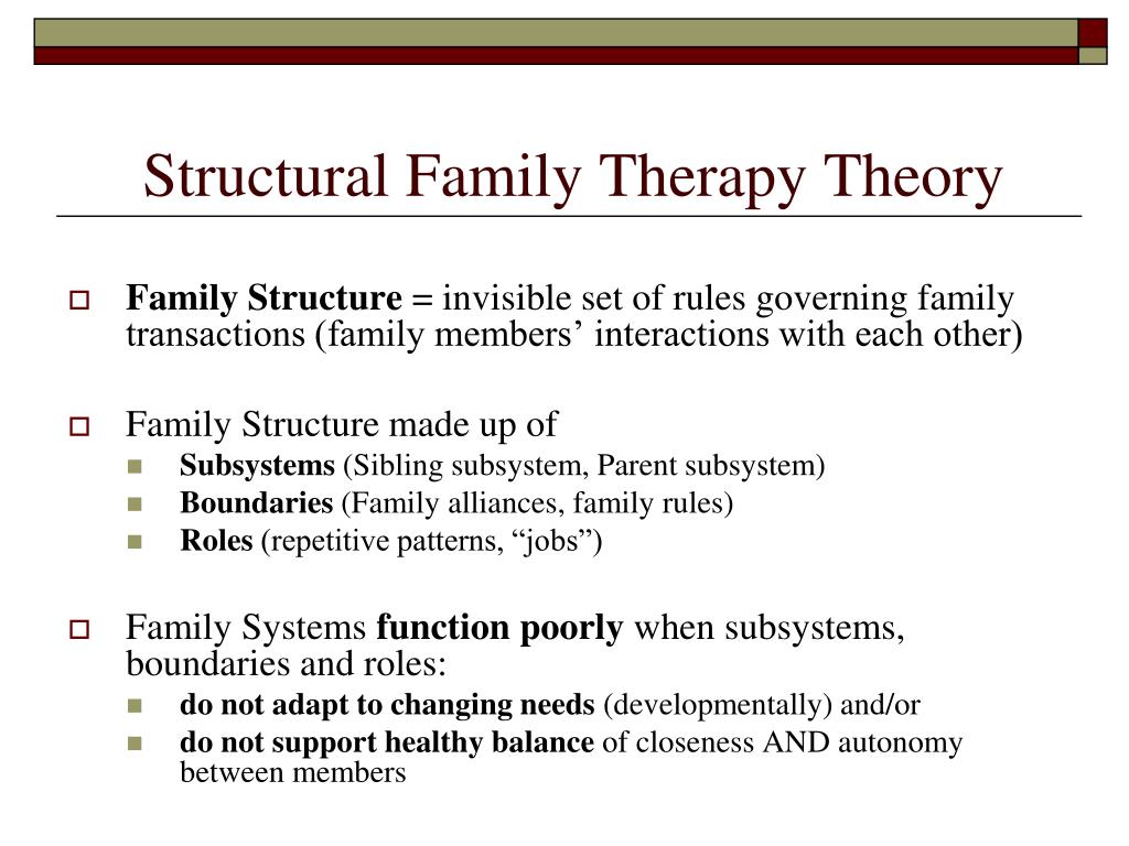 structural family therapy case study examples