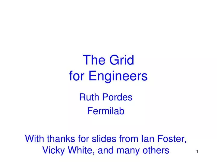 the grid for engineers n.