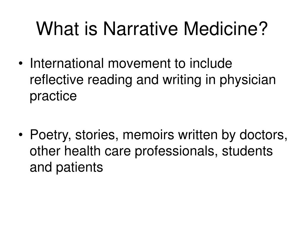 how to write a narrative review article in medicine