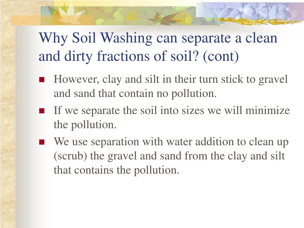 PPT - Soil Washing PowerPoint Presentation, free download - ID:266538