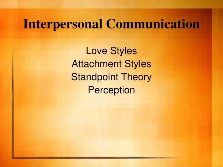 standpoint theory in communication