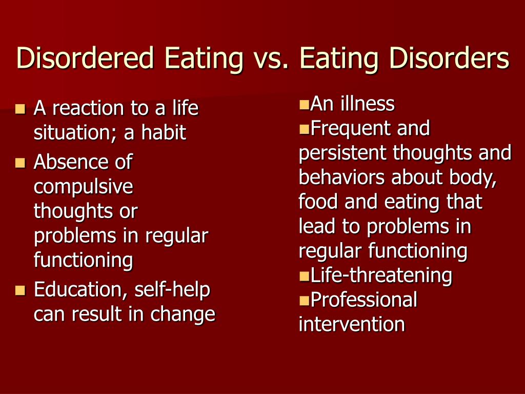 essays on disordered eating