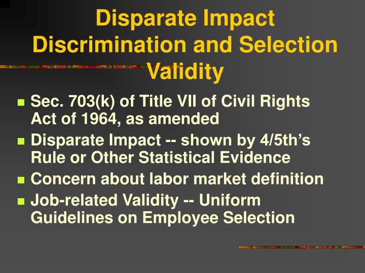 PPT - Title VII of Civil Rights Act of 1964 PowerPoint Presentation, free download - ID:267572