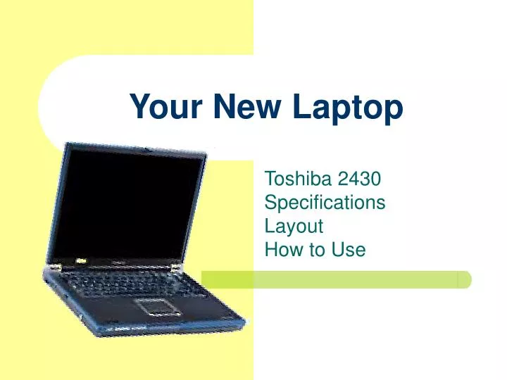 your new laptop n.