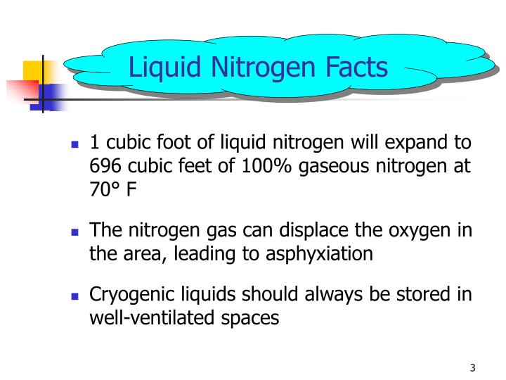 Ppt Safe Handling And Use Of Liquid Nitrogen Powerpoint Presentation Id 267995