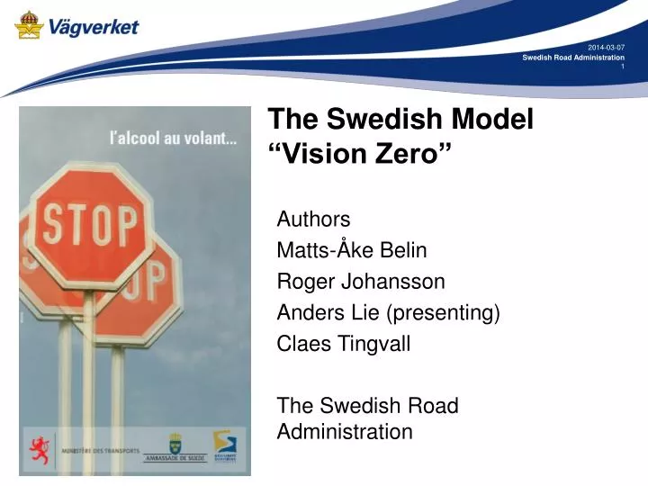 the swedish model vision zero n.