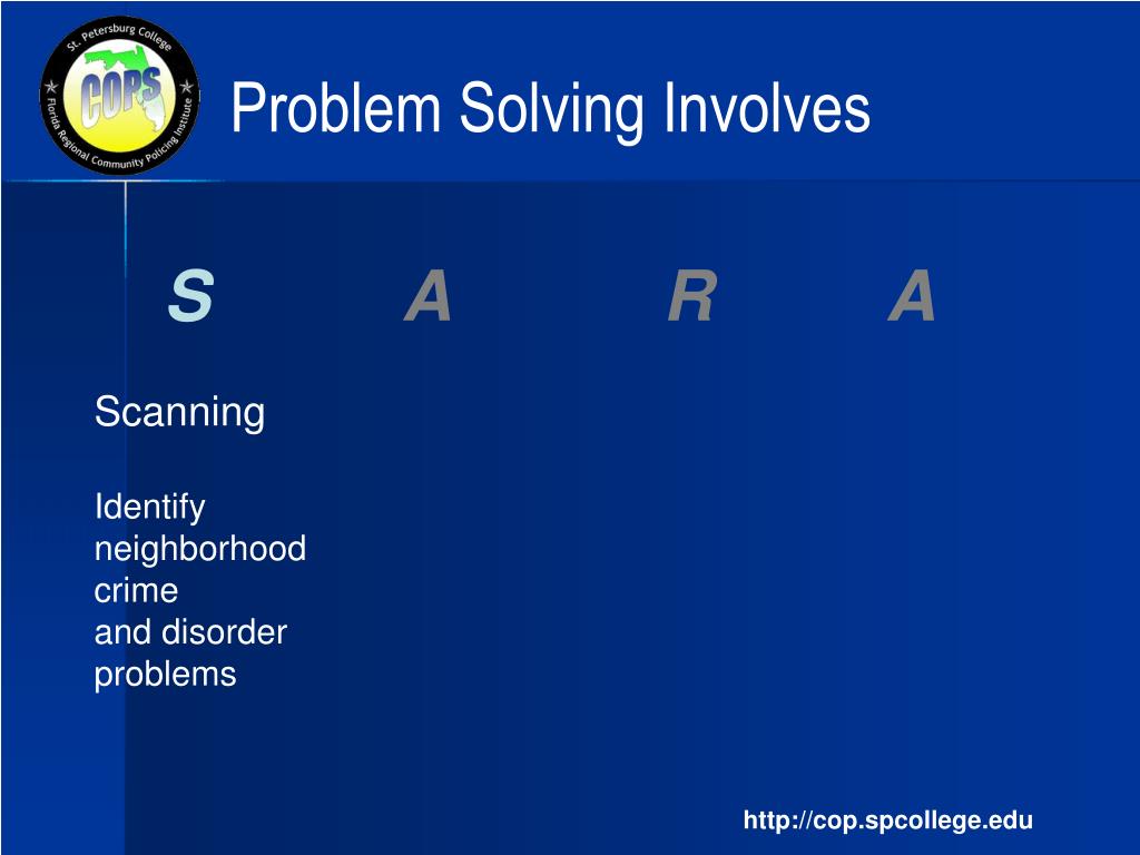 PPT - Community Oriented Policing Problem Solving PowerPoint ...