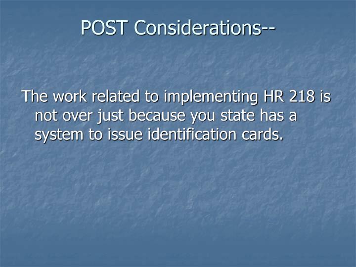 PPT H.R. 218 (Law Enforcement Officers Safety Act of 2004) PowerPoint