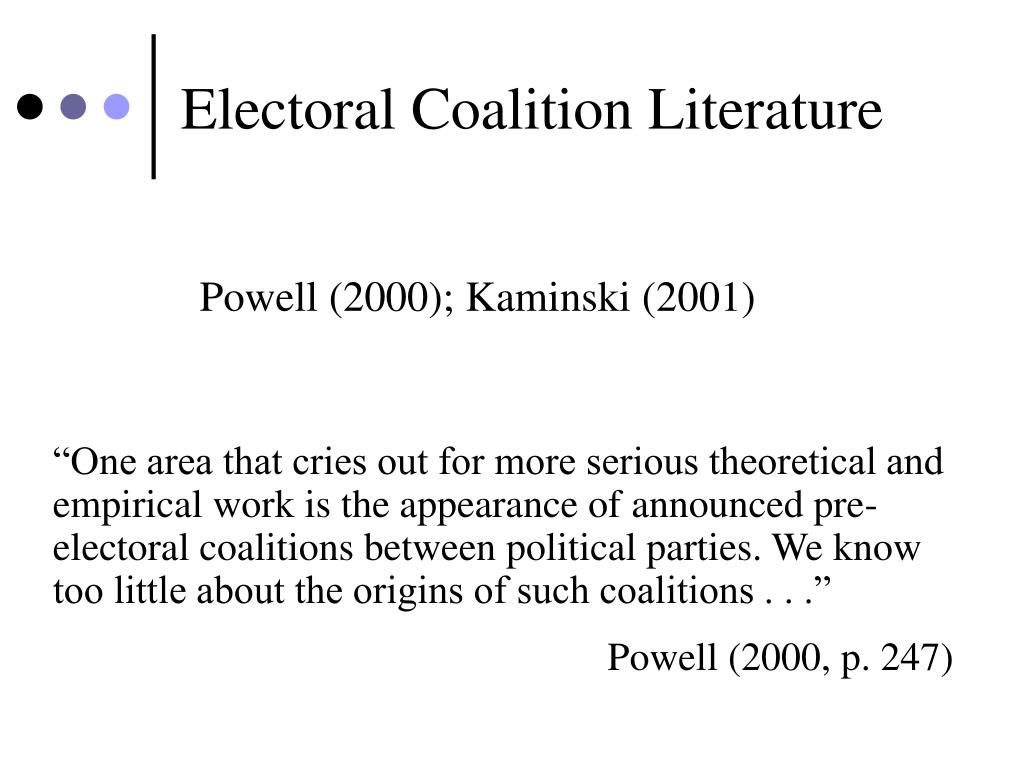 literature review on electoral process