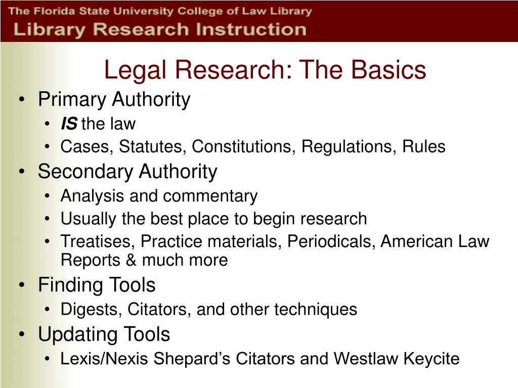 research in legal history