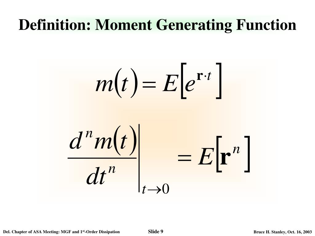 Generating functions. Moment generating function for normal. Generation function. Moment Definition. Функция del.