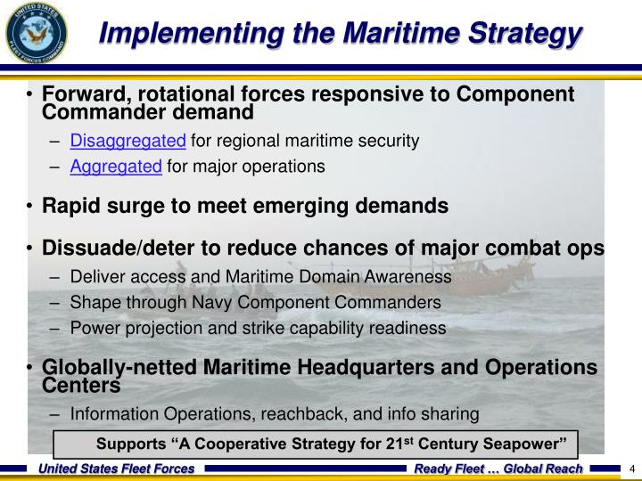 PPT U. S. Fleet Forces Command PowerPoint Presentation ID270082
