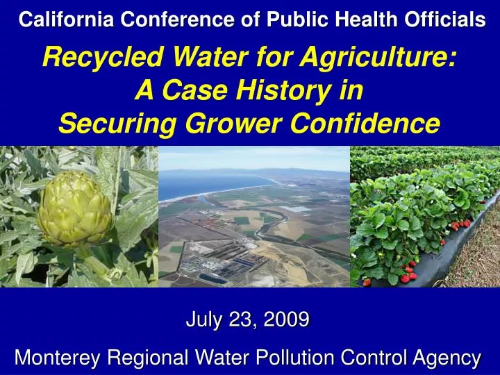 california conference of public health officials n.