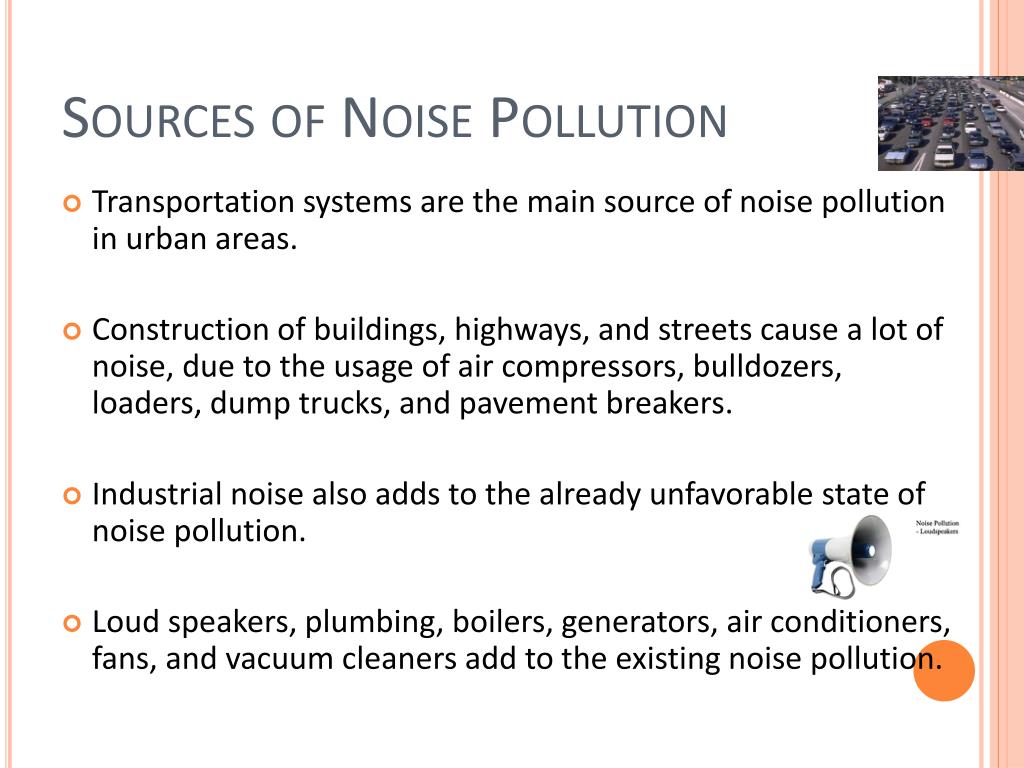 powerpoint presentation on noise pollution