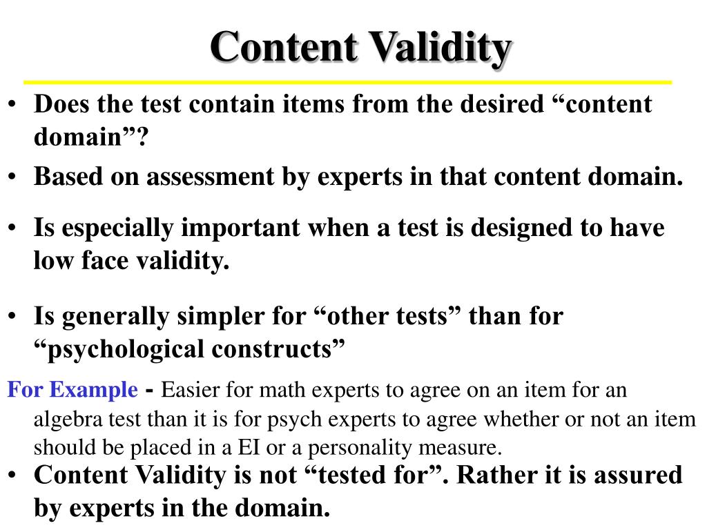 why is validity important in science