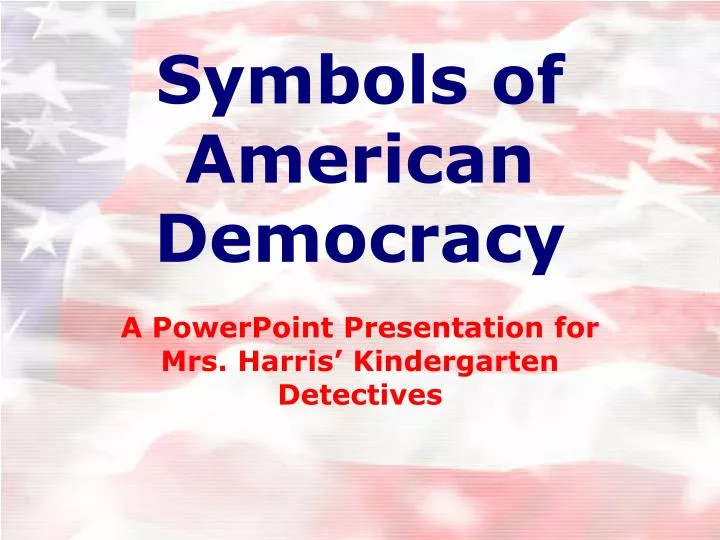 symbols of american democracy n.