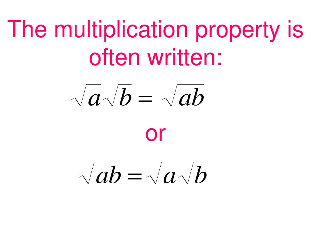 PPT Multiplying & Dividing Radicals PowerPoint