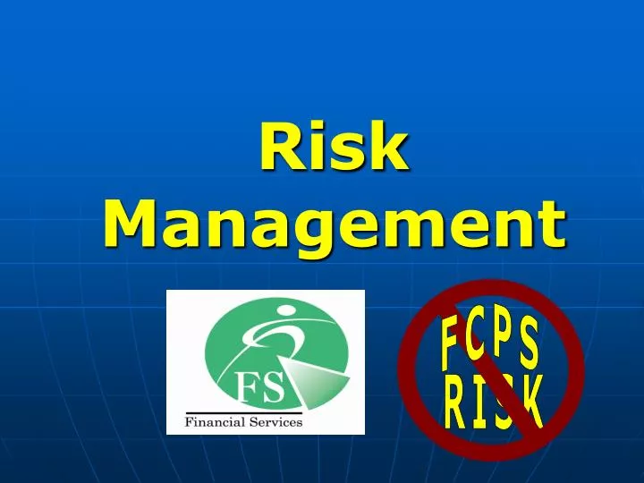 risk management n.