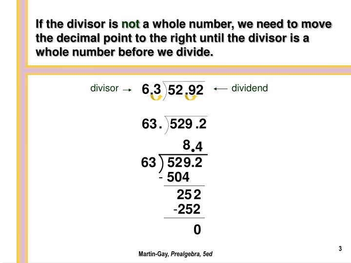 PPT - Dividing Decimals PowerPoint Presentation - ID:272082