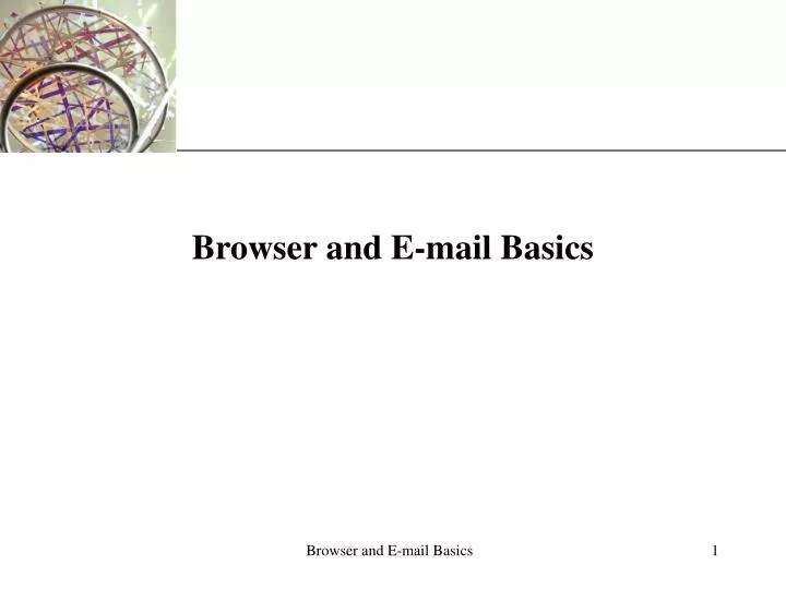 browser and e mail basics n.
