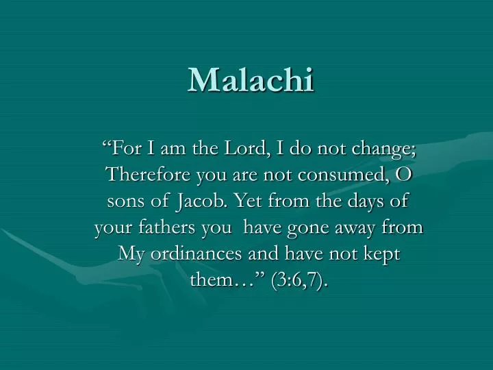 PPT Malachi PowerPoint Presentation Free Download ID 272472 ppt-malachi-powerpoint-presentation-free-download-id-272472