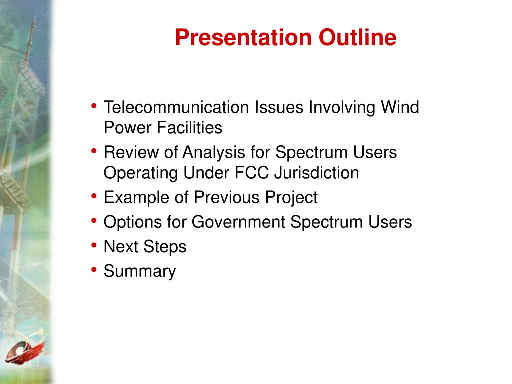 PPT - Telecommunications Issues for Wind Power Facilities ...