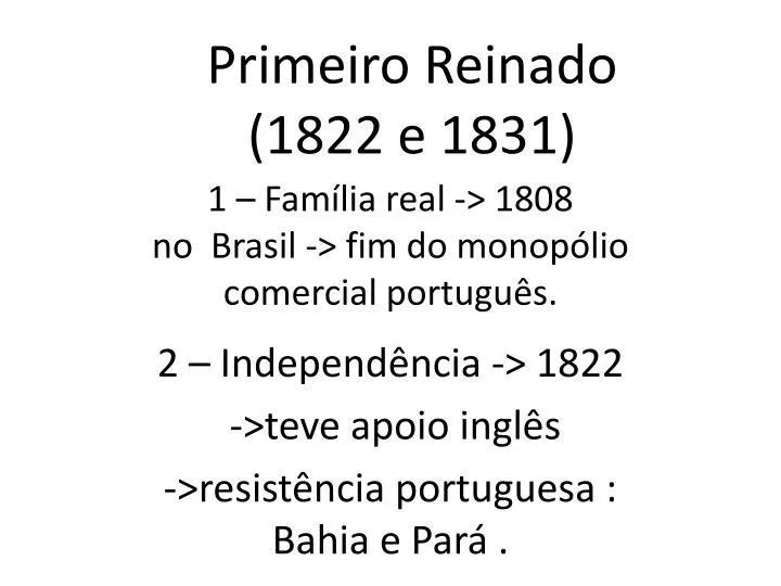 1 fam lia real 1808 no brasil fim do monop lio comercial portugu s n.