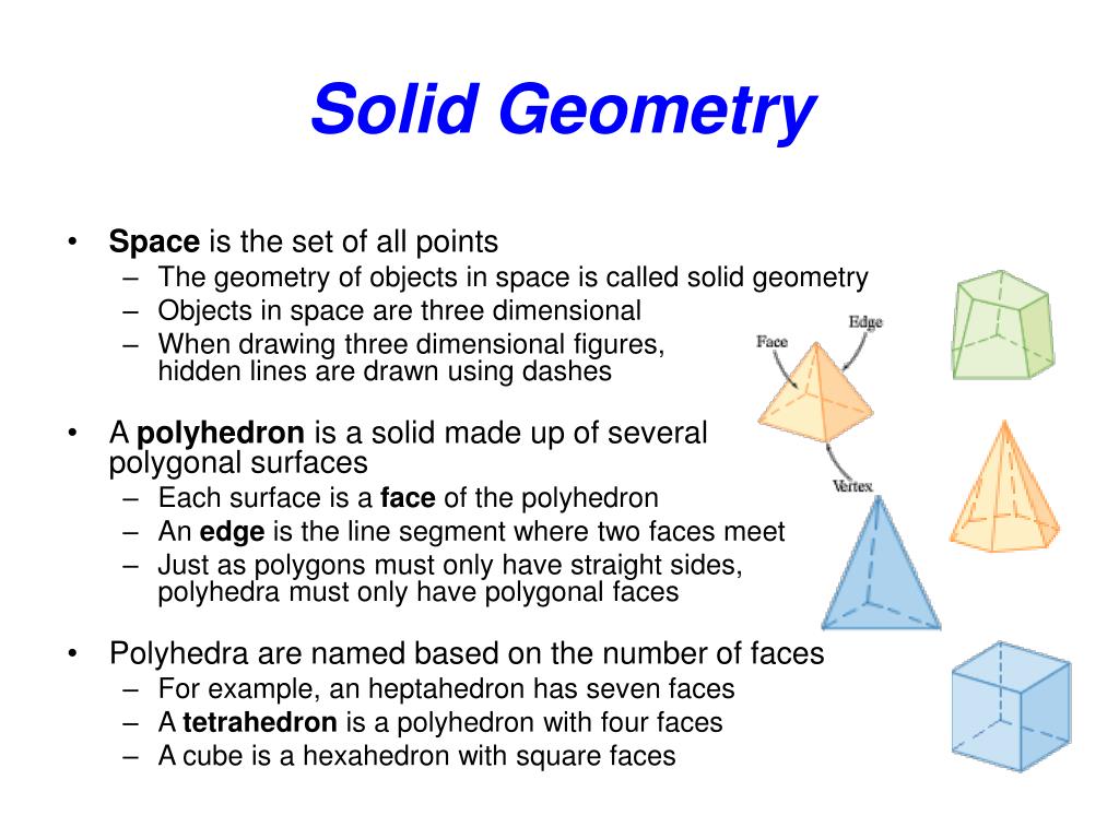 Ppt Solid Geometry Powerpoint Presentation Free Download Id273509