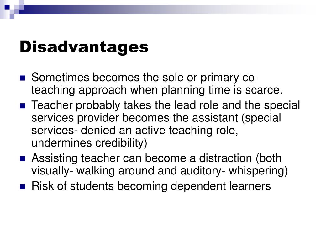 Advantage and disadvantage of teacher job