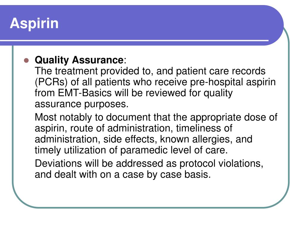 Aspirin Guidelines 2024 - Tammi Fionnula