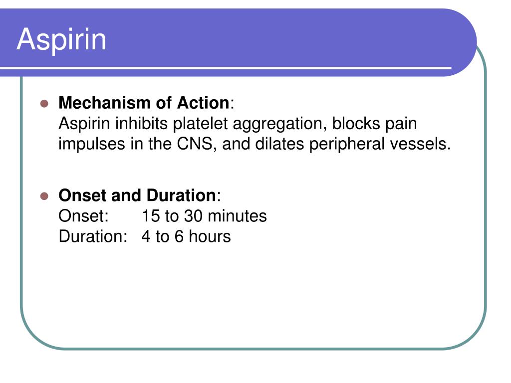 PPT Aspirin Guidelines PowerPoint Presentation, free download ID274865
