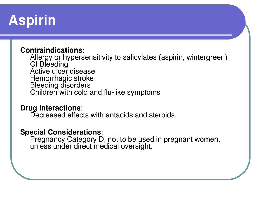 Aspirin Therapy Guidelines at David Knott blog