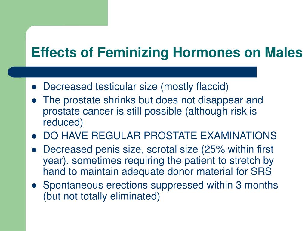 Does hormone therapy shrink the prostate