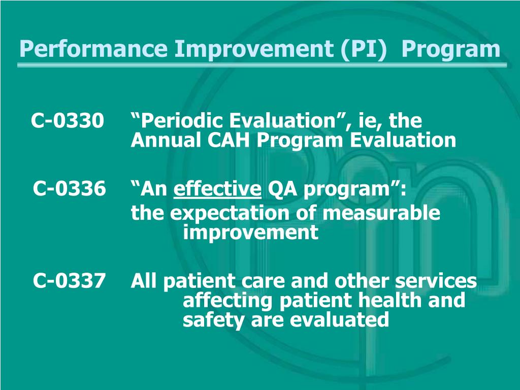 Pi Performance Improvement PPT - Montana Rural Hospital Flexibility and Rural Healthcare ...