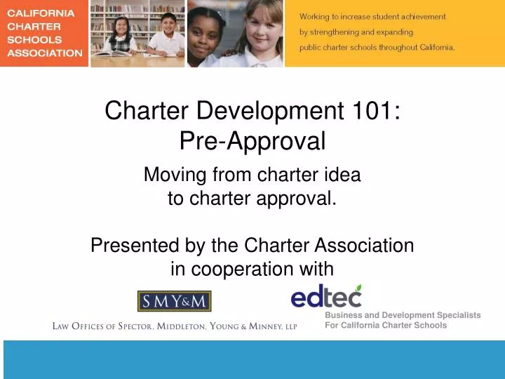 charter development 101 pre approval n.