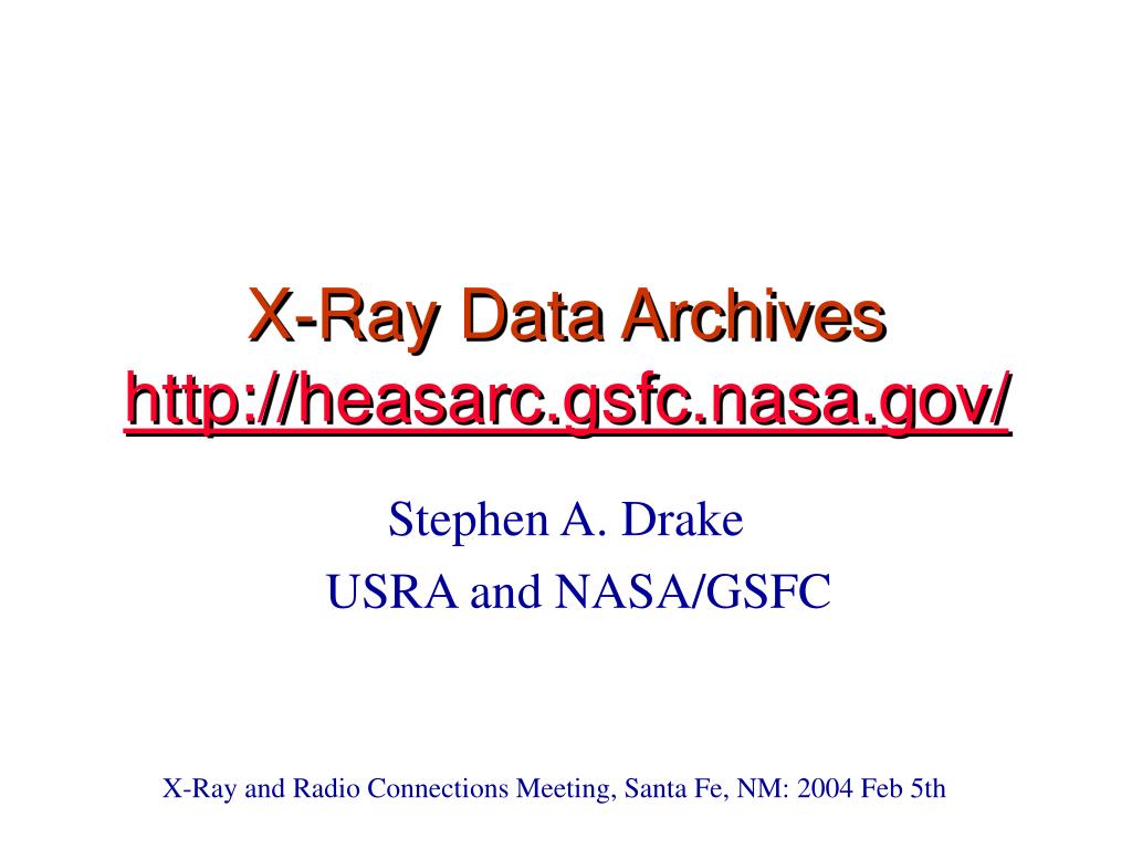 Nasa Gsfc Radiation Database - Leone Catrina