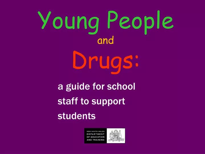 young people and drugs n.